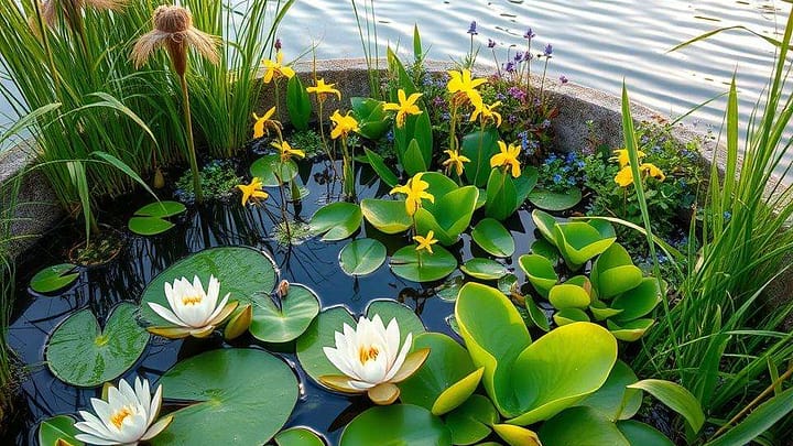 Wasserpflanzen Miniteich: Anleitung zur Bepflanzung