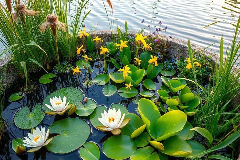Wasserpflanzen Miniteich: Anleitung zur Bepflanzung