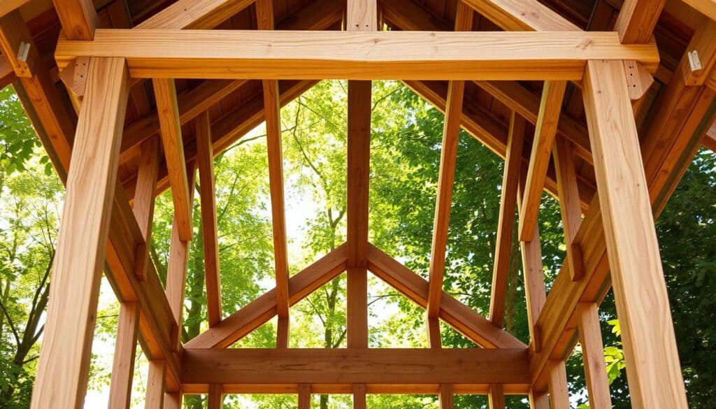 Unterkonstruktion Gartenhaus