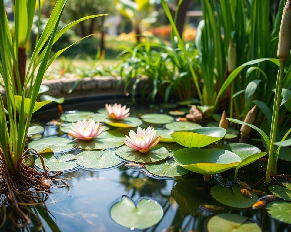 Miniteich Pflege Wasserpflanzen Miniteich Pflege Wasserpflanzen