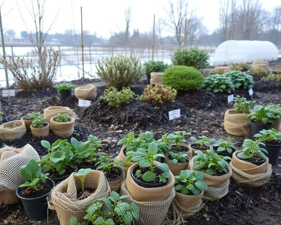 Schutzmaßnahmen für empfindliche Pflanzen Schutzmaßnahmen für empfindliche Pflanzen