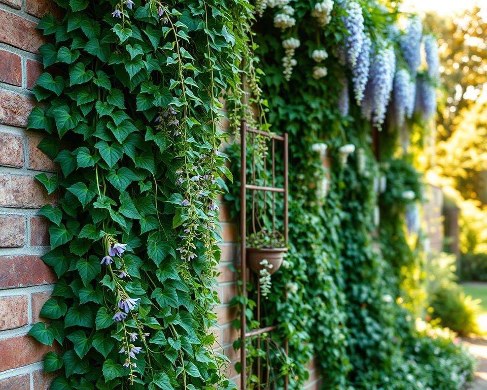 Standortwahl für Kletterpflanzen
